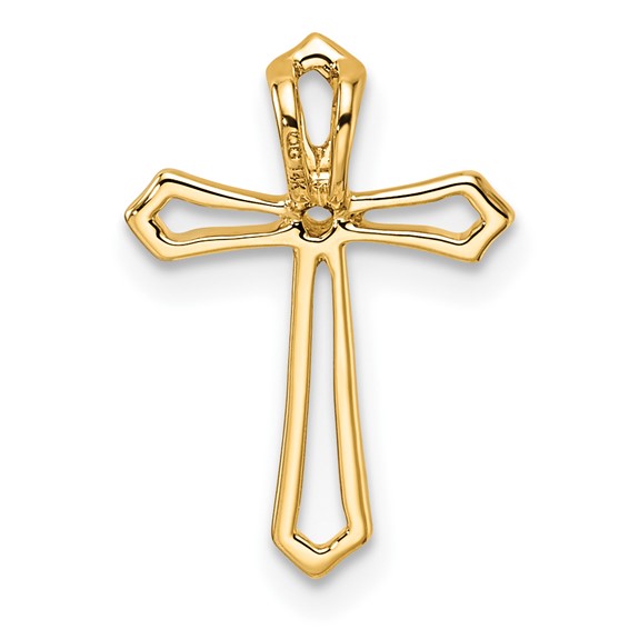 14k Passion Cross Chain Slide Mounting