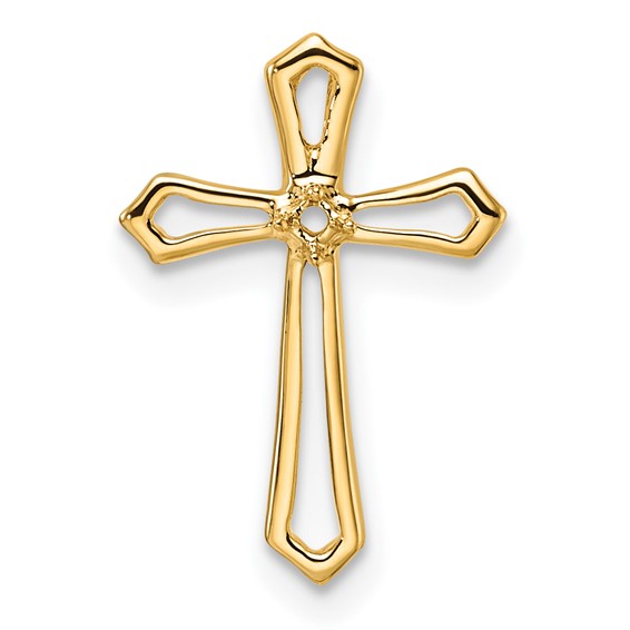 14k Passion Cross Chain Slide Mounting