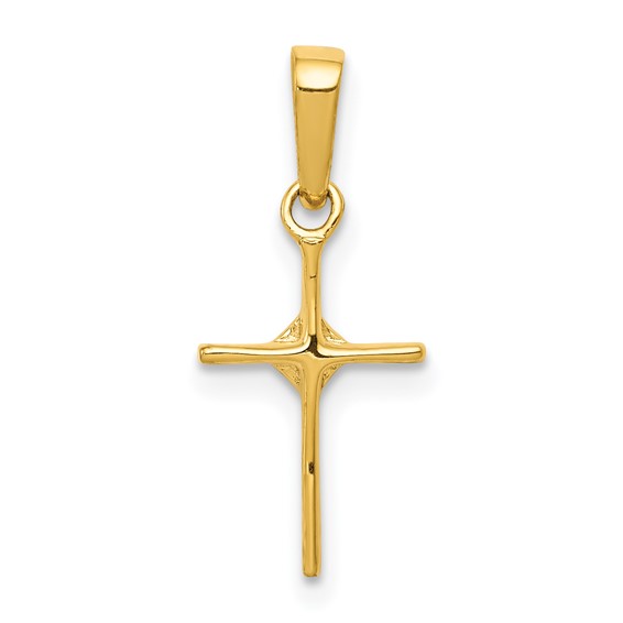 Gold Diamond Cross Pendants