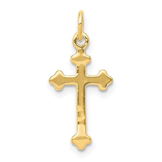 Gold Diamond Cross Pendants