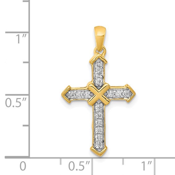 Diamond Cross Pendants