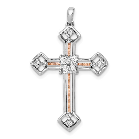 Diamond Cross Pendants