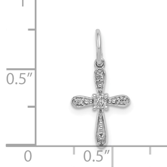 Diamond Cross Charms