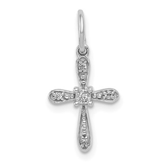 Diamond Cross Charms