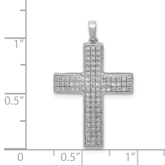 Diamond Latin Cross Pendants