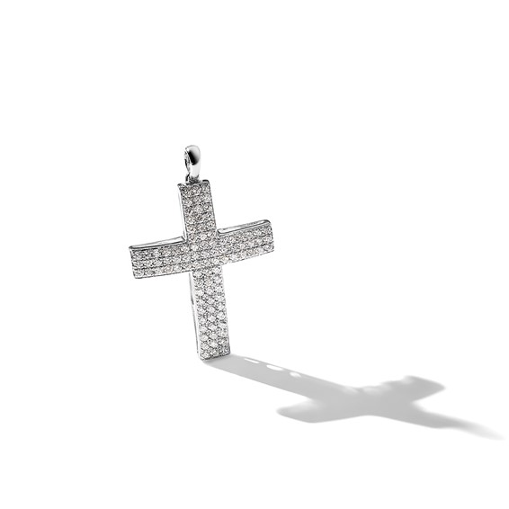 Diamond Latin Cross Pendants