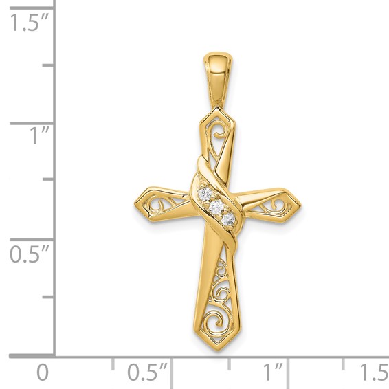 Diamond Cross Pendants