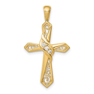 Diamond Cross Pendants