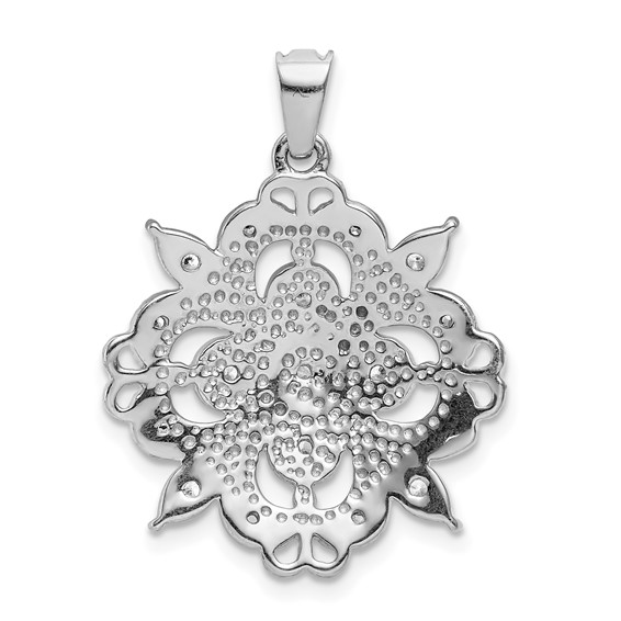 Filigree Diamond Pendants