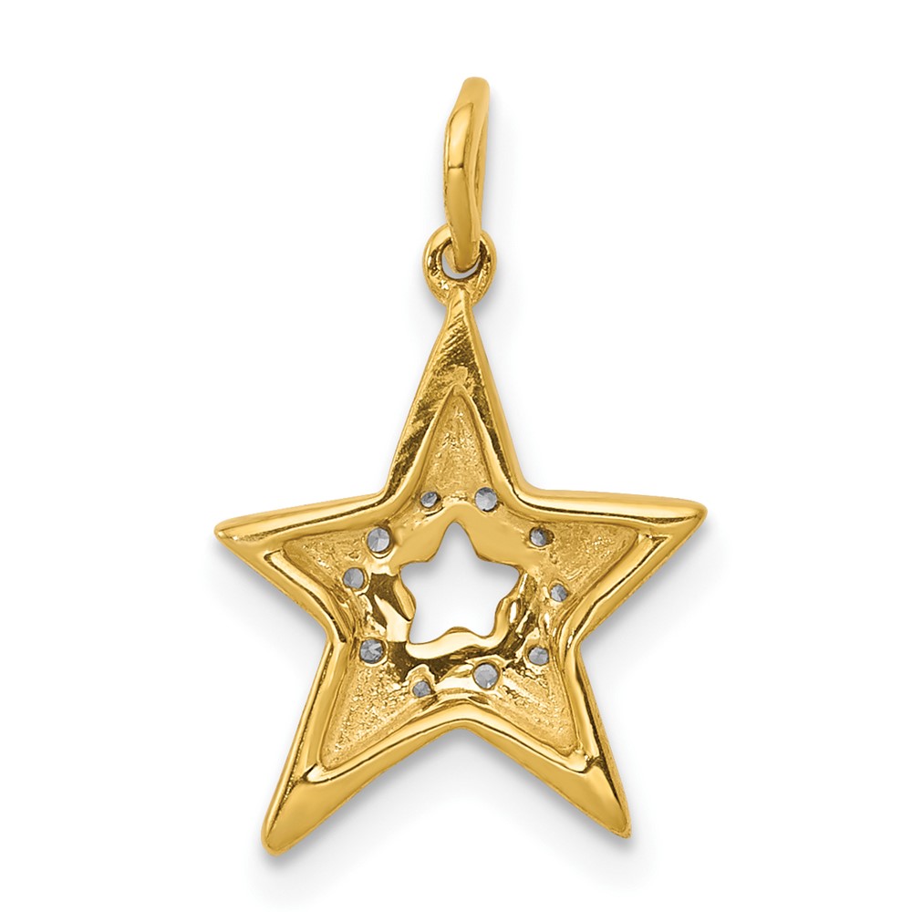 10k Diamond Star Charm (PM5177-005-1YA)