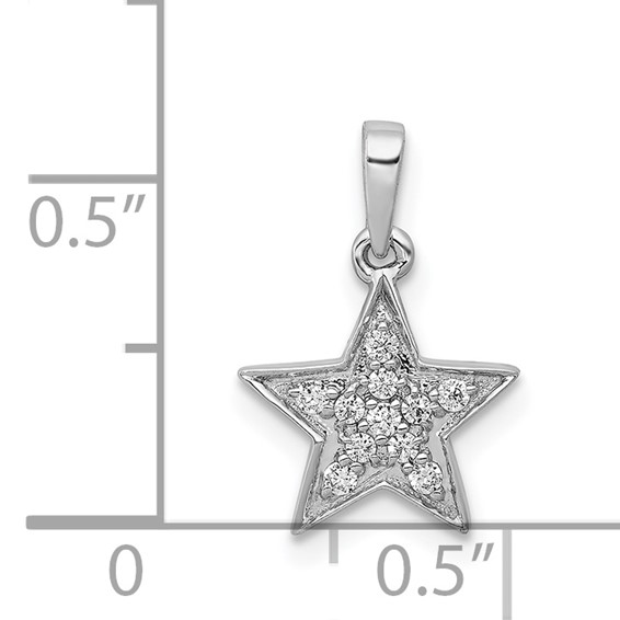 Diamond Star Pendants