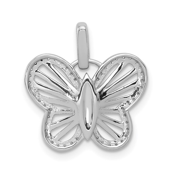 Diamond Butterfly Charms
