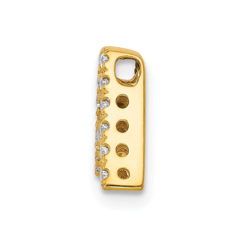 10K  Diamond Letter A Initial Charm (PM5221A-010-1YA)