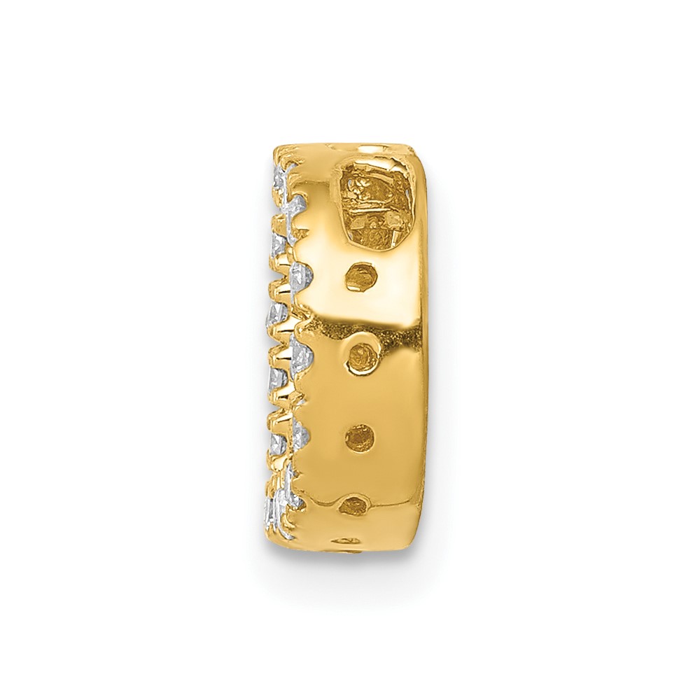10K  Diamond Letter D Initial Charm (PM5221D-016-1YA)
