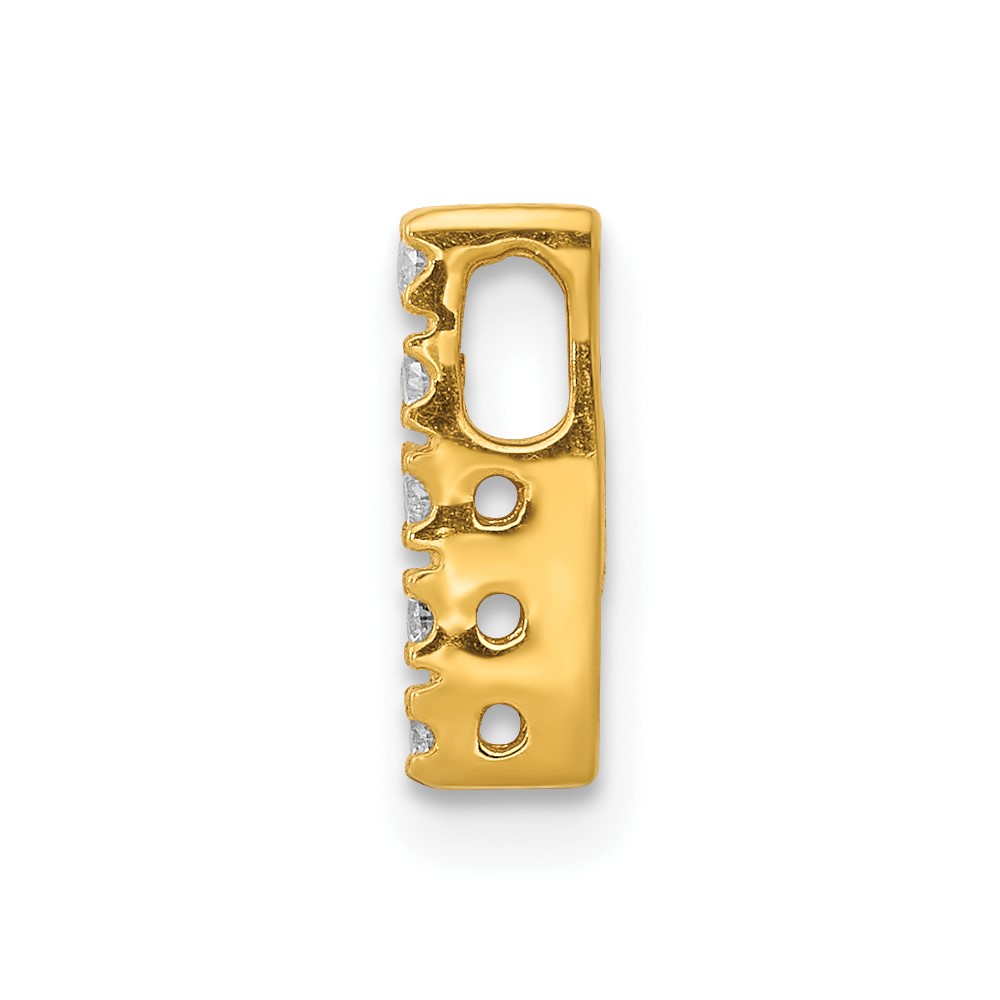 10K  Diamond Letter I Initial Charm (PM5221I-005-1YA)