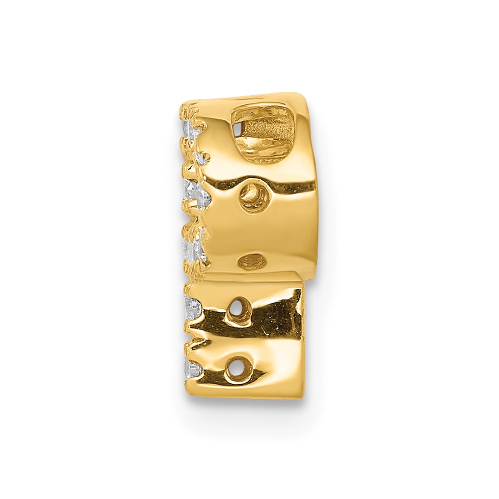 10K  Diamond Letter P Initial Charm (PM5221P-013-1YA)