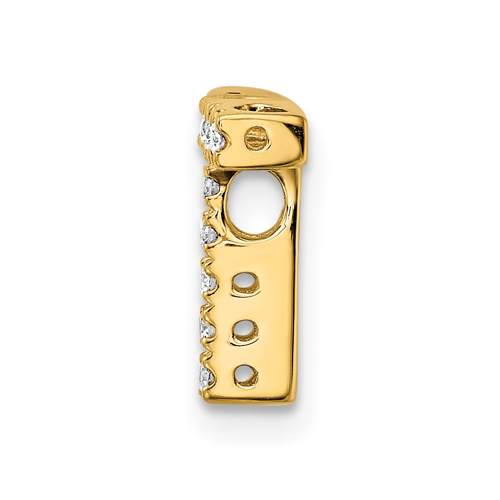 14K  Diamond Letter T Initial Charm (PM5221T-010-YA)