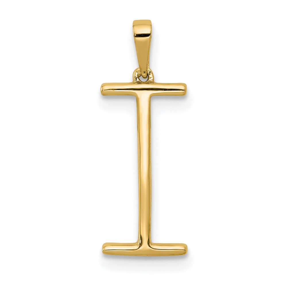14K Diamond Letter I Initial Pendant (PM5222I-010-YA)