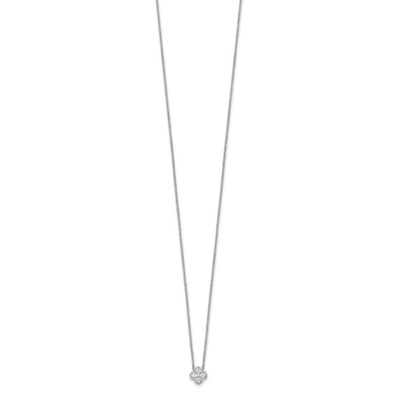 True Origin Lab Grown Diamond Bloom Pendant Necklaces