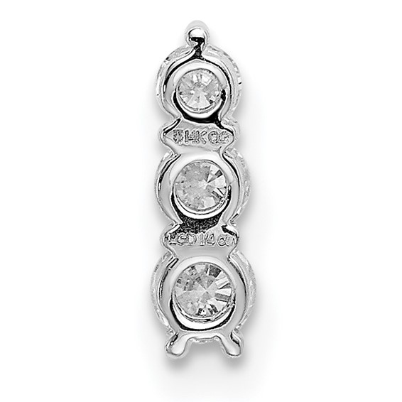 Diamond 3-Stone Pendants