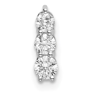 Diamond 3-Stone Pendants