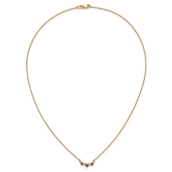 Gemstone & Diamond Necklaces