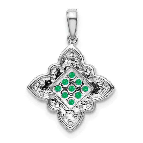 Gemstone and Diamond Vintage Pendants