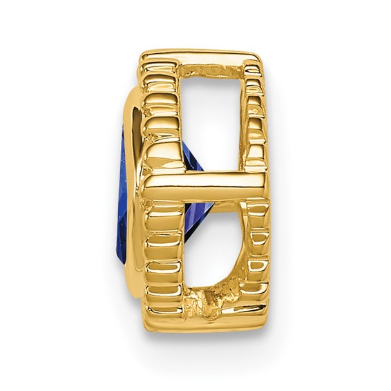 Cushion Gemstone Chain Slides