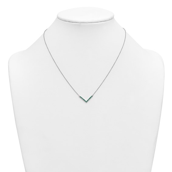 Gemstone V-Necklaces