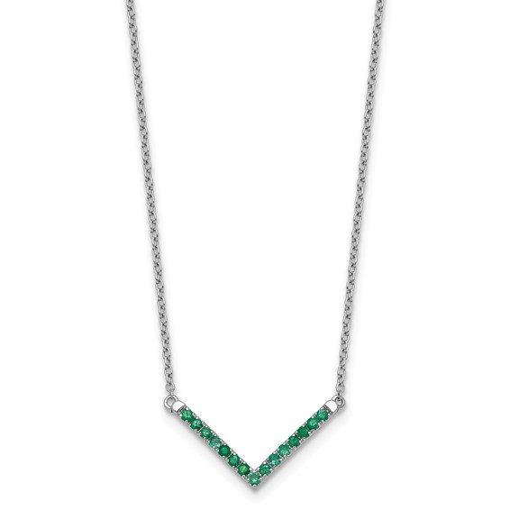 Gemstone V-Necklaces