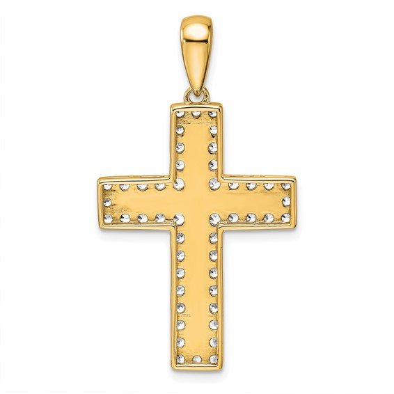 True Origin Lab Grown Diamond Cross Pendants