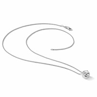 14K White Gold 0.50 Carat Round Bezel Mounting view 2