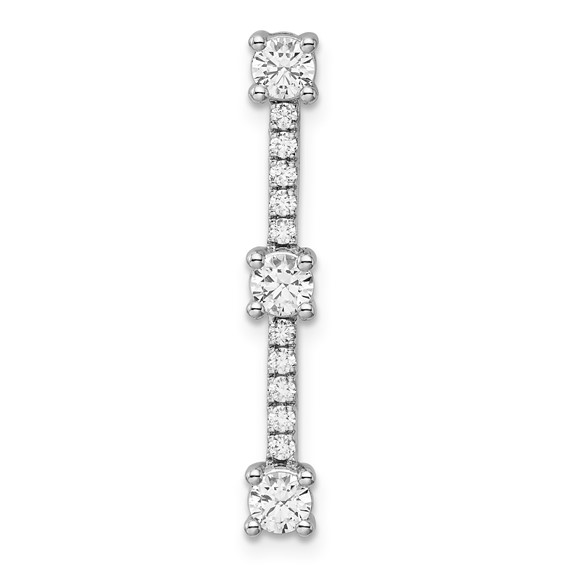 Sterling Silver CZ Pendant