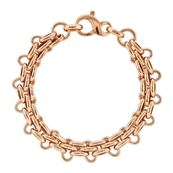 Sterling Silver bracelet - pink-8