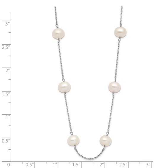 Gold Freshwater Cultured Pearl Necklace