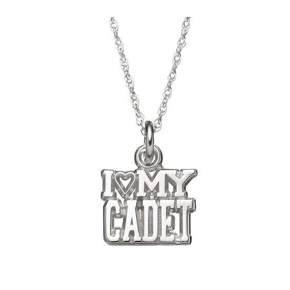 S/S I LOVE MY CADET 7/16" ON CHAIN