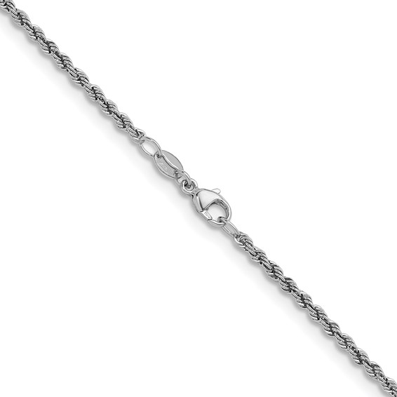 Herco Platinum Solid Rope Chain