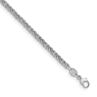 Herco Platinum Solid 3-Wire Wheat Chain