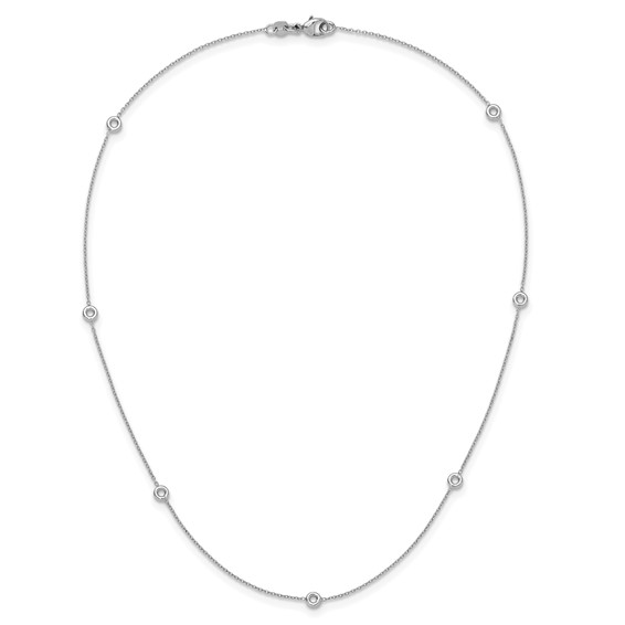 HERCO  Gold Diamond Stations Necklace Mountings