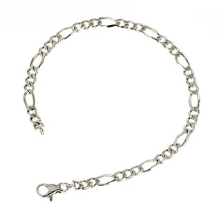 Herco Platinum Figaro Link 4.8mm