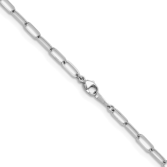 Herco Platinum Paperclip Chain