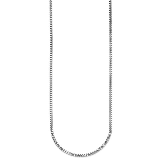 Herco Platinum Solid Curb Chain