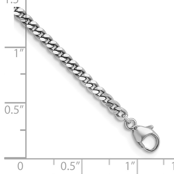 Herco Platinum Solid Curb Chain