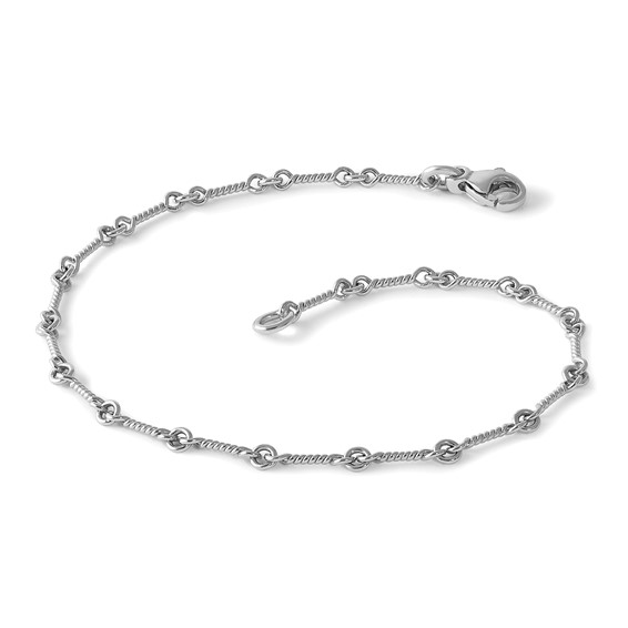 Platinum Twisted Link Chain