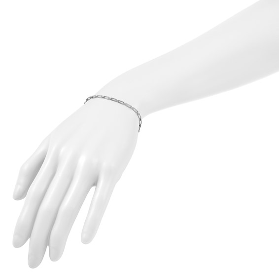 Herco Platinum Fancy Paperclip Lin