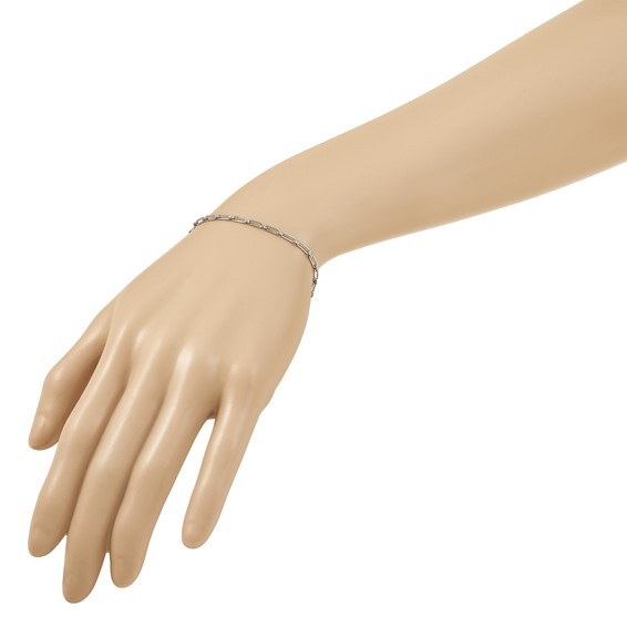 Herco Platinum Fancy Paperclip Lin