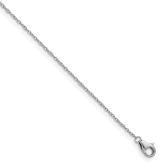 Herco PLatinum Solid Singapore Chain