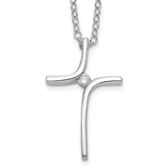 10kw Diamond Pend Necklace