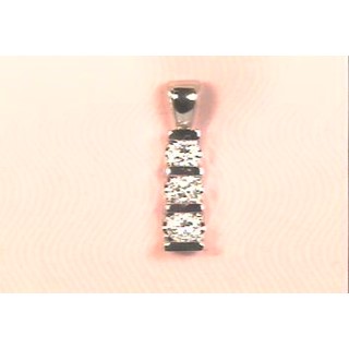  14ky Diamond Pendant - No Chain - Mel:RDG