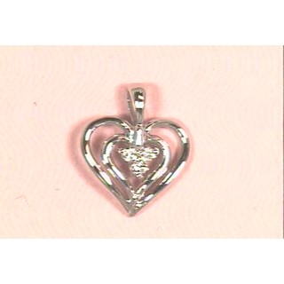 10kw Diamond Pendant - No Chain RD 3-.02 Mel:F53